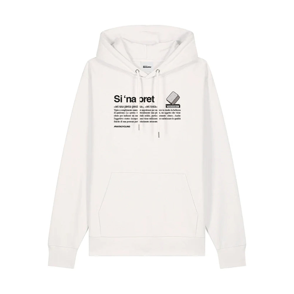 "SI 'NA PRET" | Printed hoodie