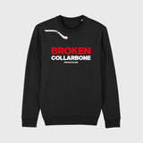 BROKEN COLLARBONE | Felpa girocollo stampata
