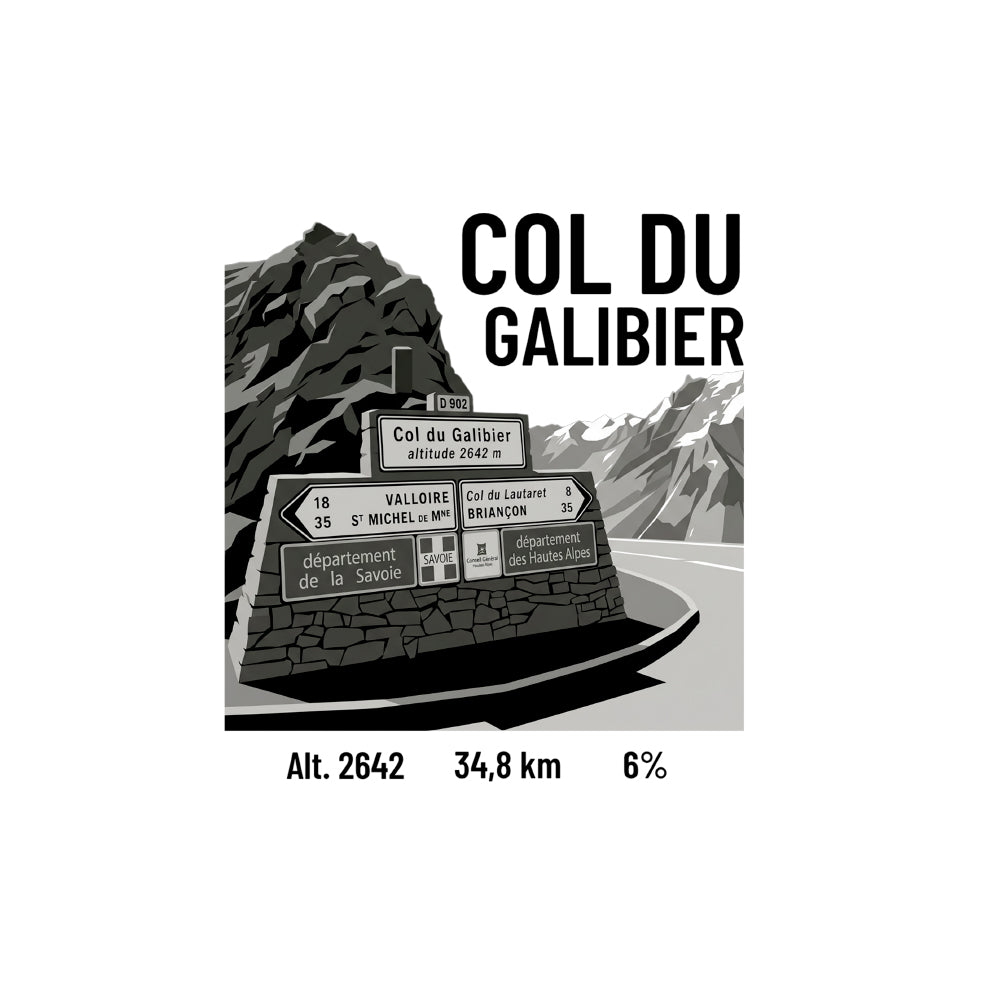 Col du Galibier | Printed t-shirt