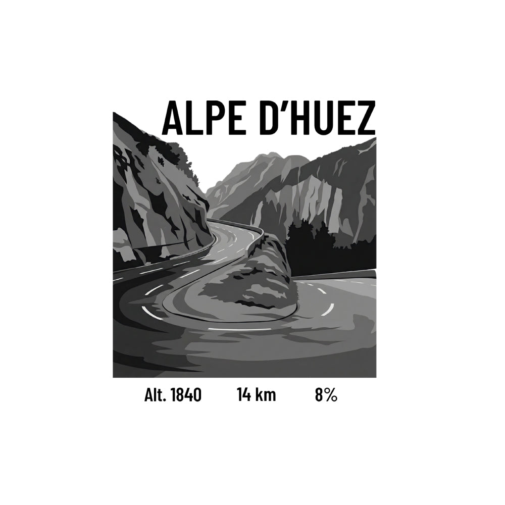 Alpe d'Huez | T-shirt stampata