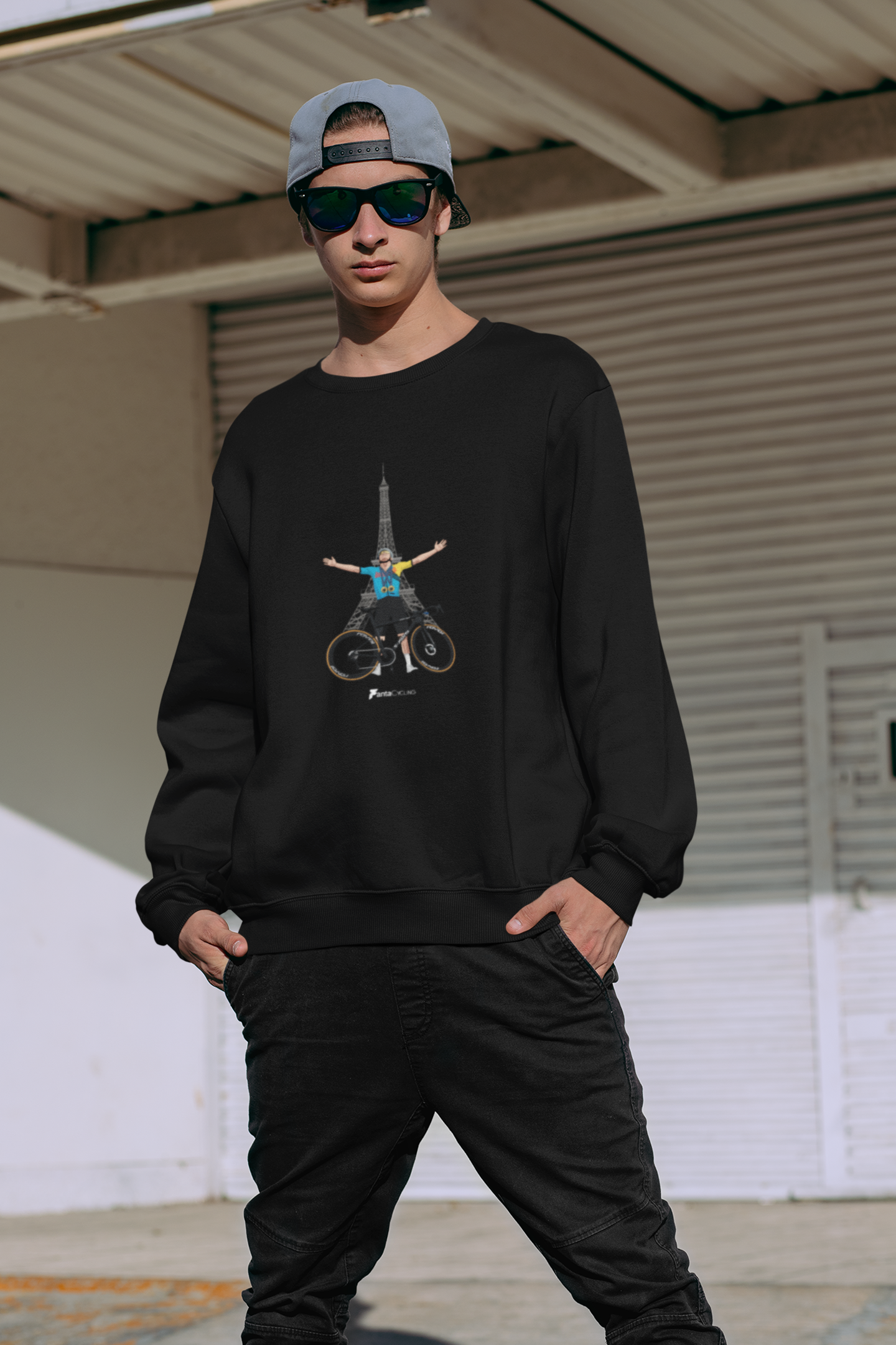 IO SONO LEGGENDA | Printed crewneck sweatshirt