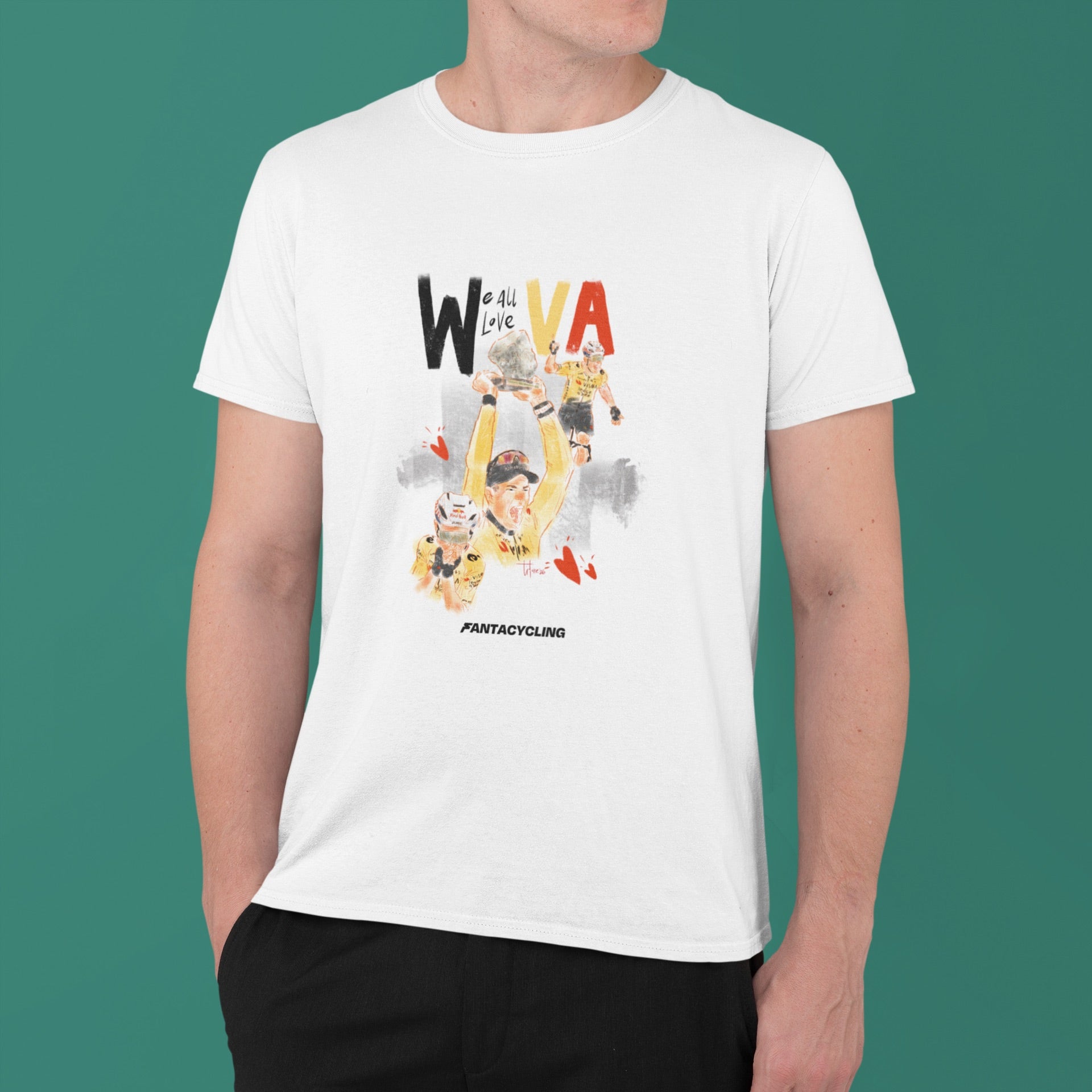 We all love VA | T-shirt stampata