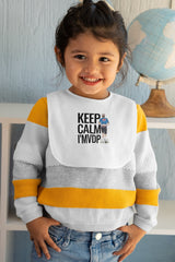 Keep calm, I'MVDP | Baby bavaglino