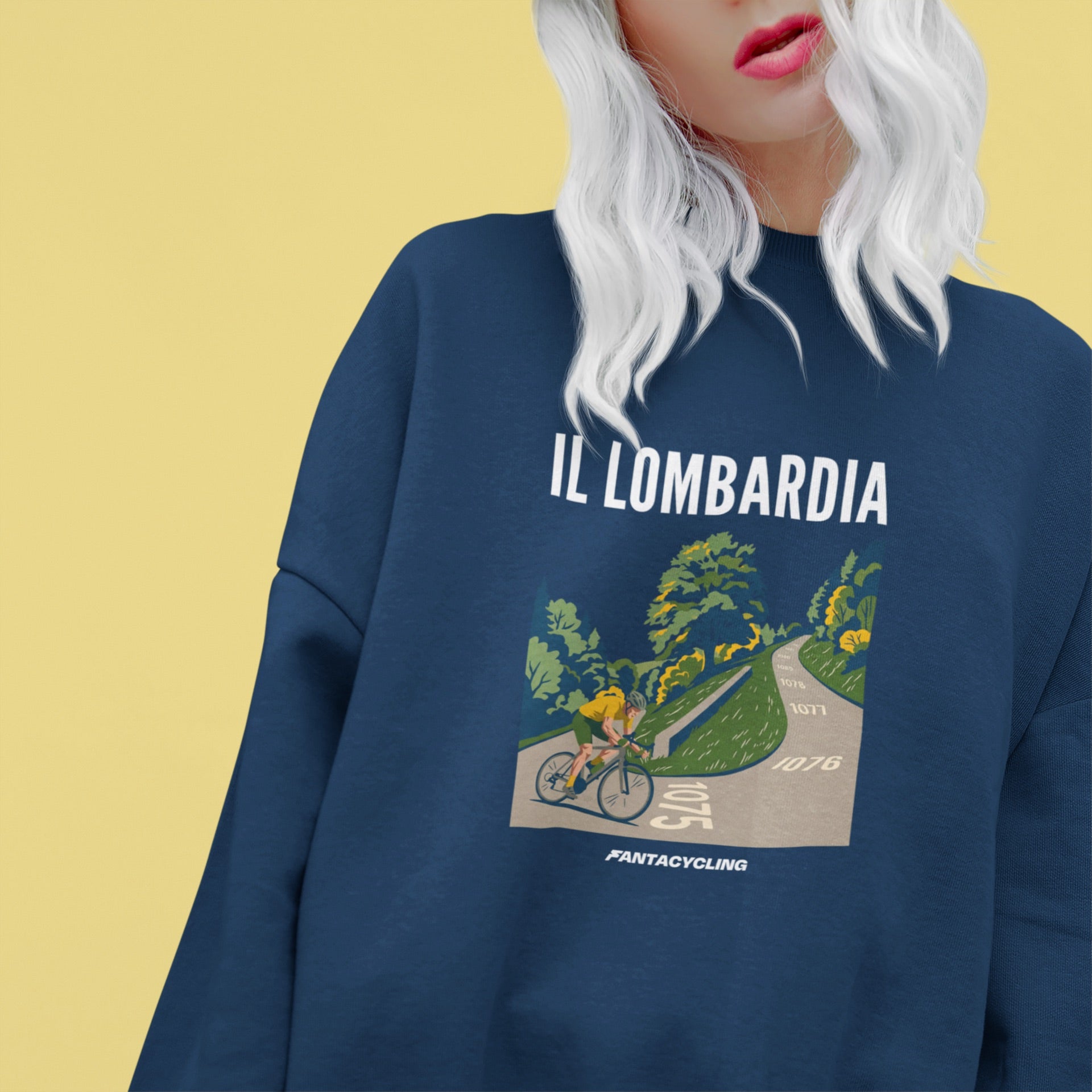 Il Lombardia | Printed crewneck sweatshirt