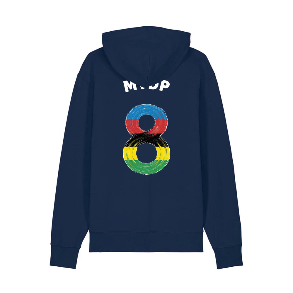 Cyclocross Rec8rd | Felpa con cappuccio stampata