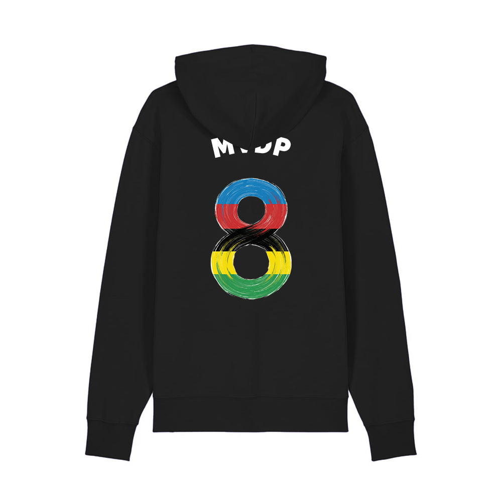 Cyclocross Rec8rd | Felpa con cappuccio stampata