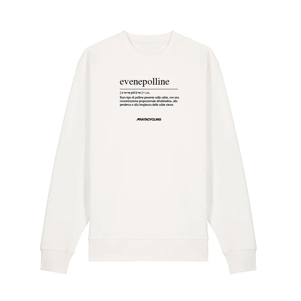 EVENEPOLLINE | Felpa girocollo stampata