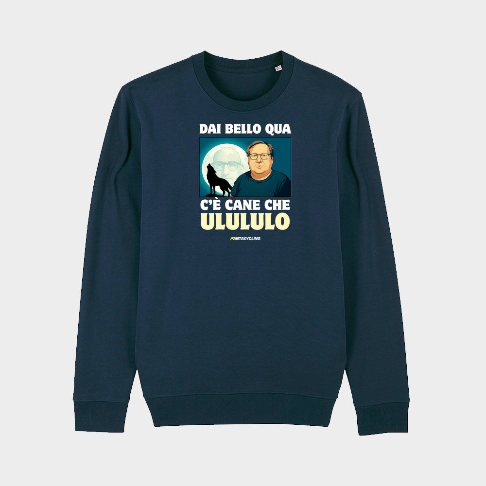 CANE CHE ULULULO | Felpa girocollo stampata