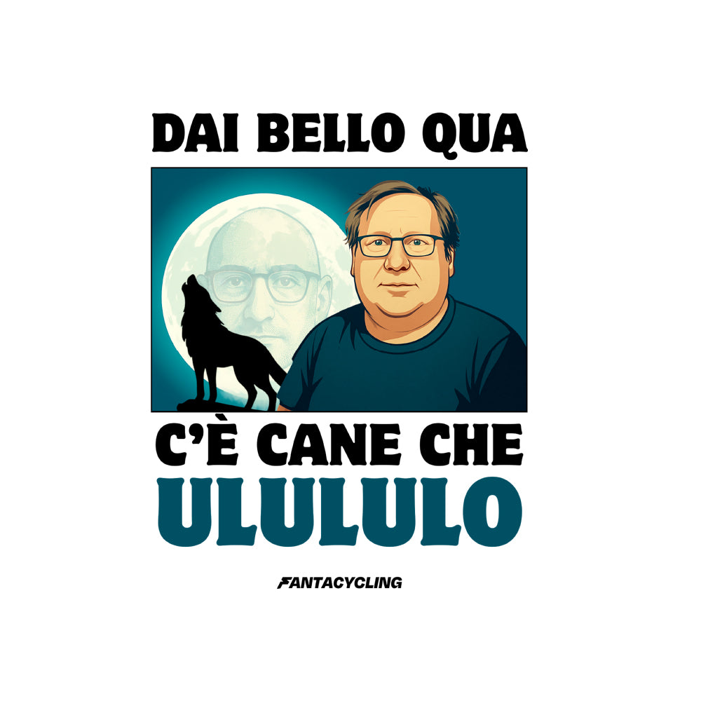 CANE CHE ULULULO | T-shirt stampata