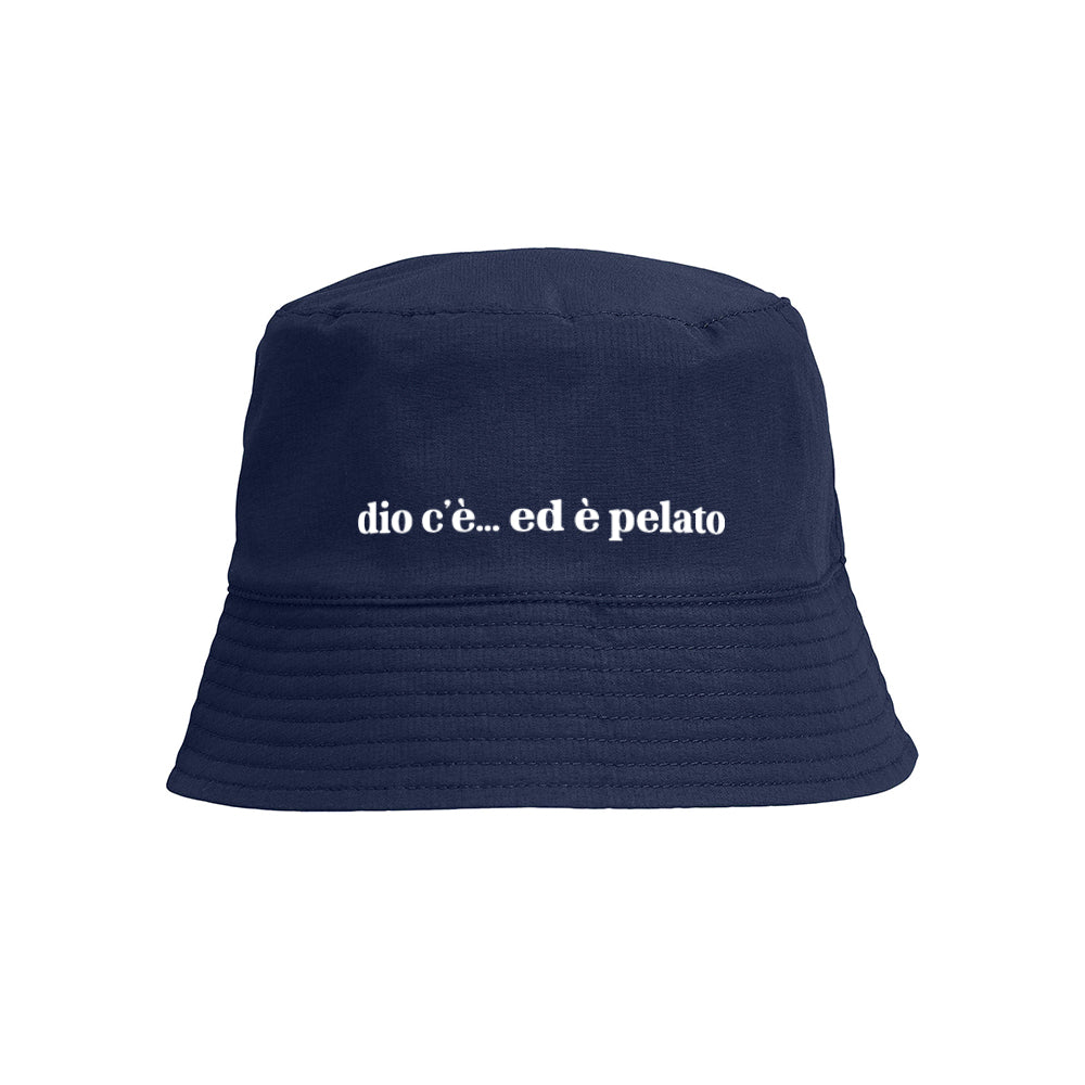 DIO C'È ED È PELATO | Bucket hat