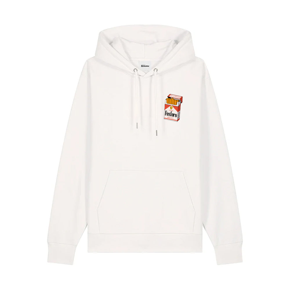 FUMI FOSFORO? | Felpa con cappuccio stampata