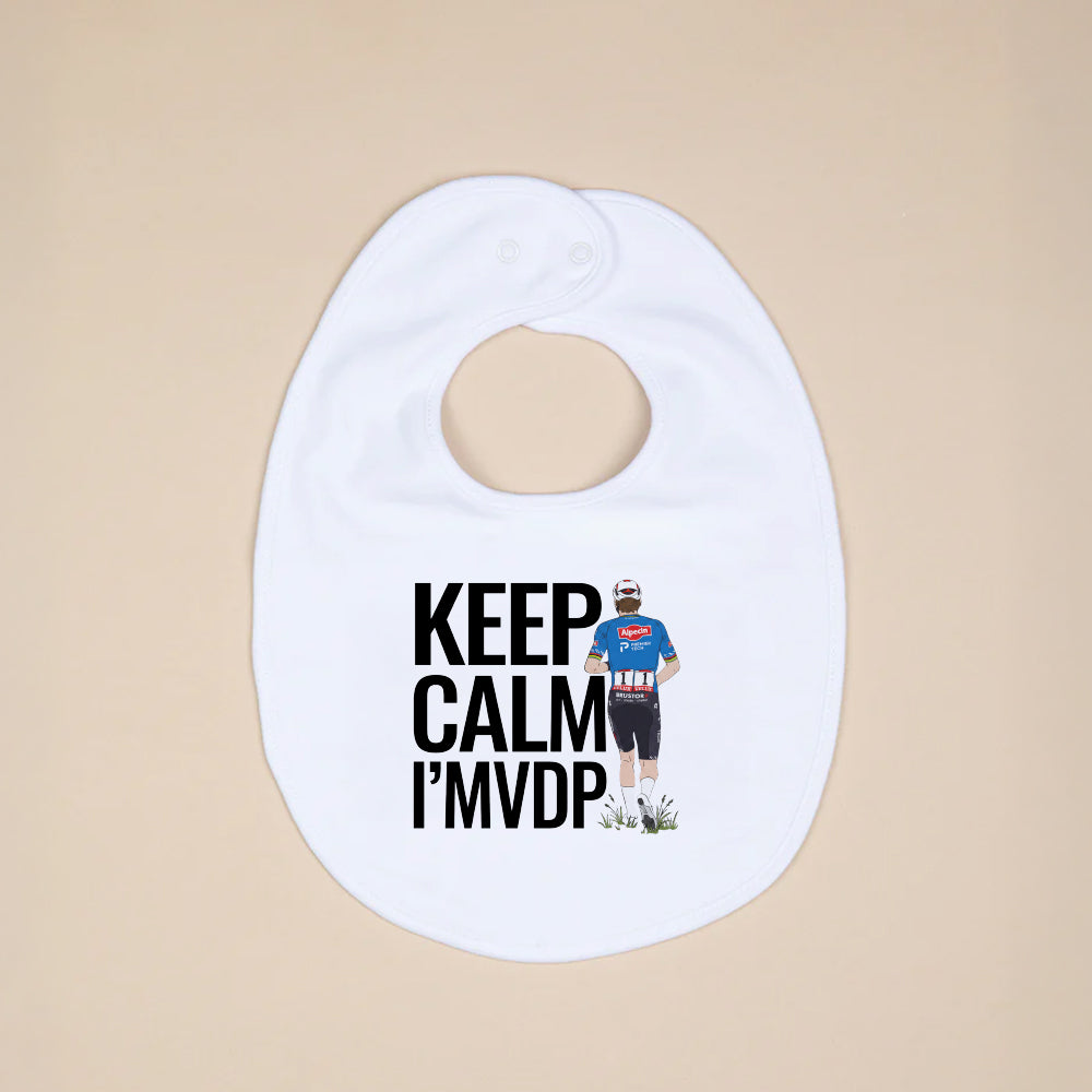 Keep calm, I'MVDP | Baby bavaglino