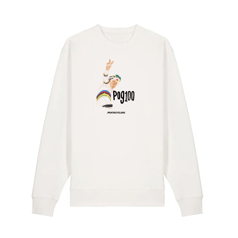 POG100 | Felpa girocollo stampata
