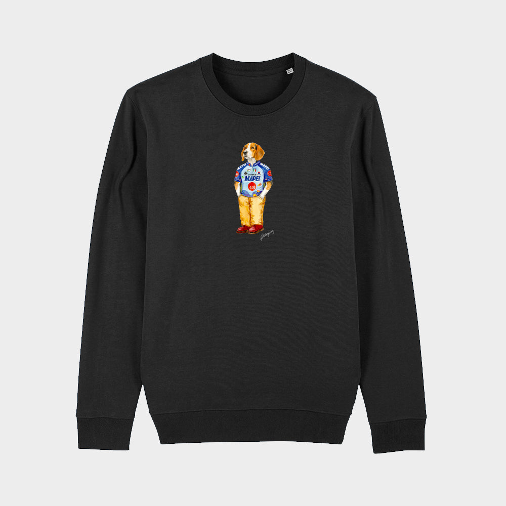 Beagle | Printed crewneck sweatshirt