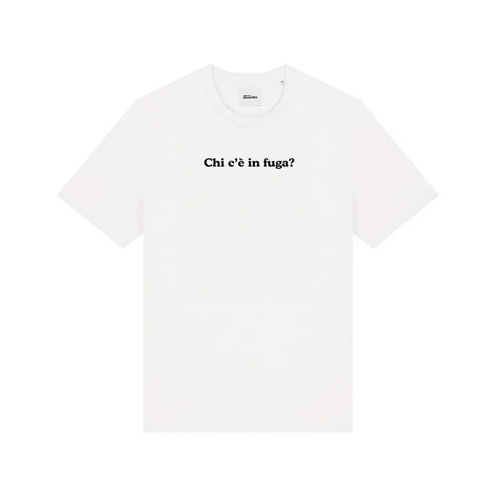 Chi c'è in fuga? | Printed t-shirt