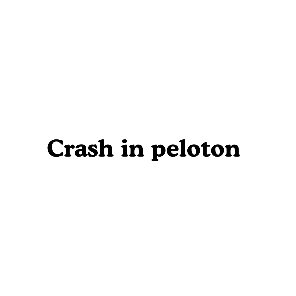 Crash in peloton | Printed t-shirt