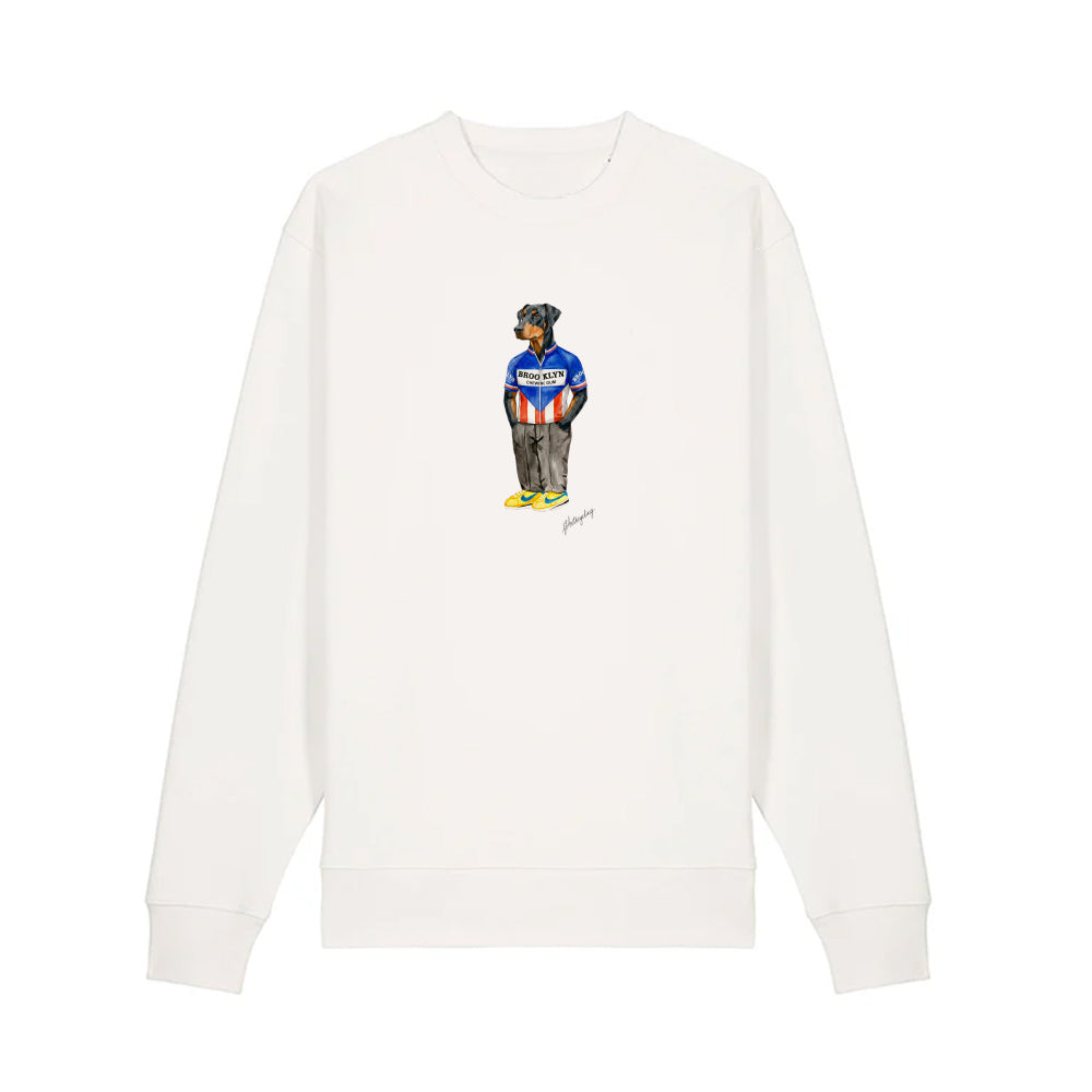 Dobermann | Printed crewneck sweatshirt