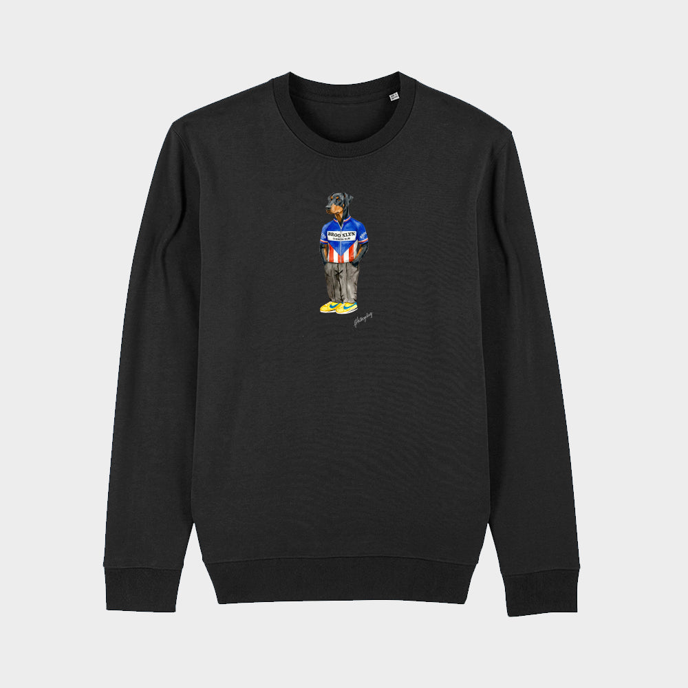 Dobermann | Printed crewneck sweatshirt