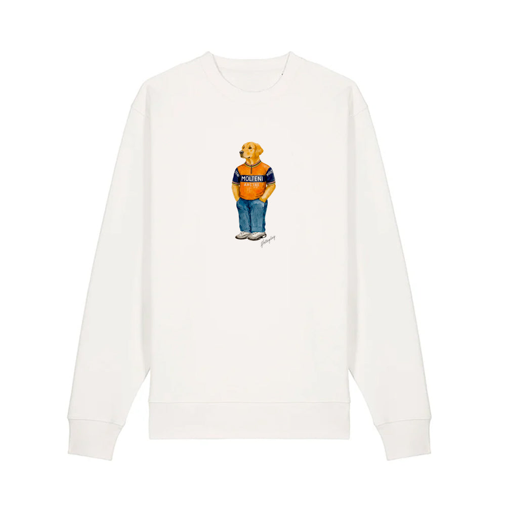 Golden Retriever | Printed crewneck sweatshirt