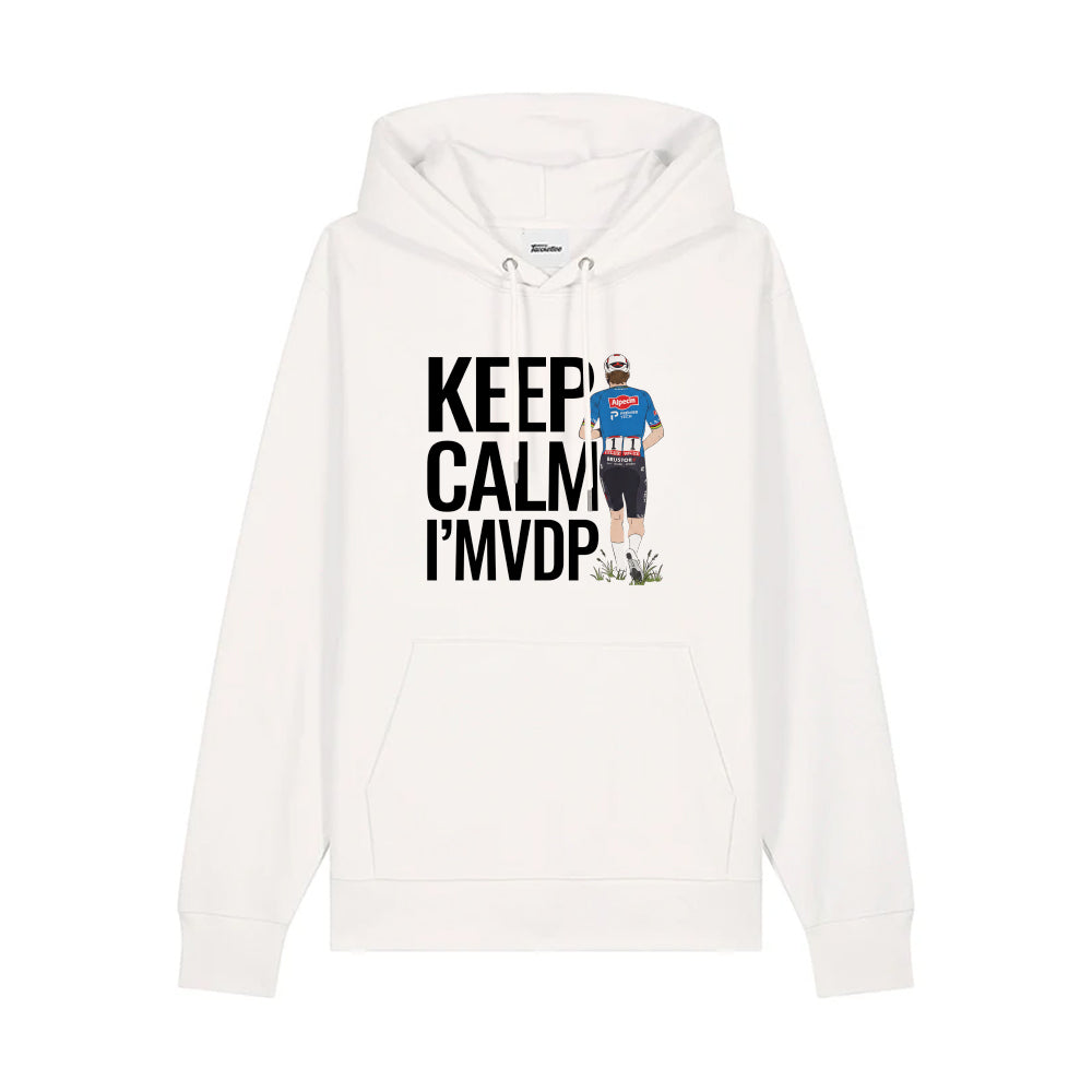 KEEP CALM, I'M MVDP | Felpa con cappuccio stampata