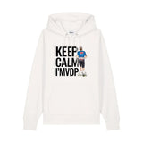 KEEP CALM, I'M MVDP | Felpa con cappuccio stampata