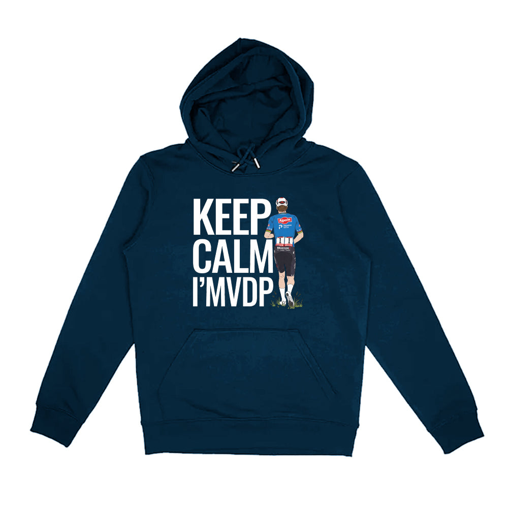 KEEP CALM, I'M MVDP | Felpa con cappuccio stampata