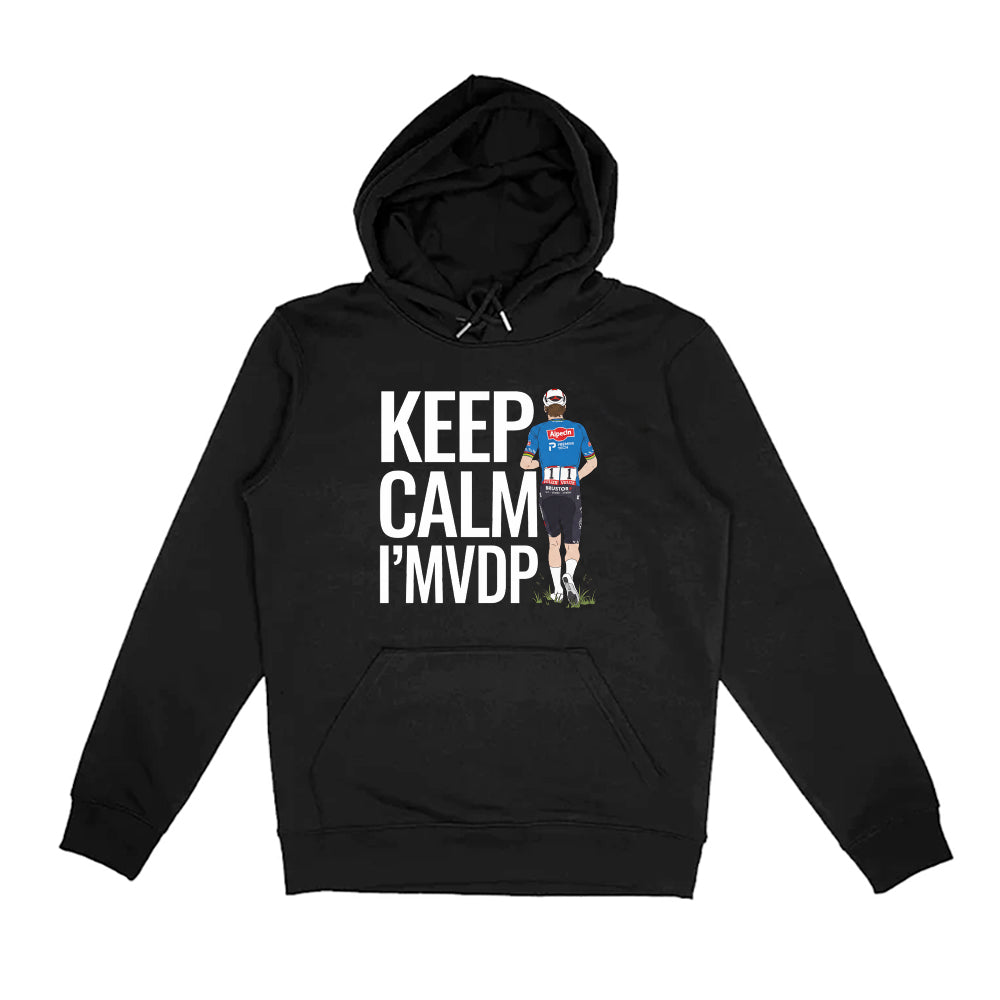 KEEP CALM, I'M MVDP | Felpa con cappuccio stampata