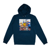 La maglia gialla | Felpa con cappuccio stampata