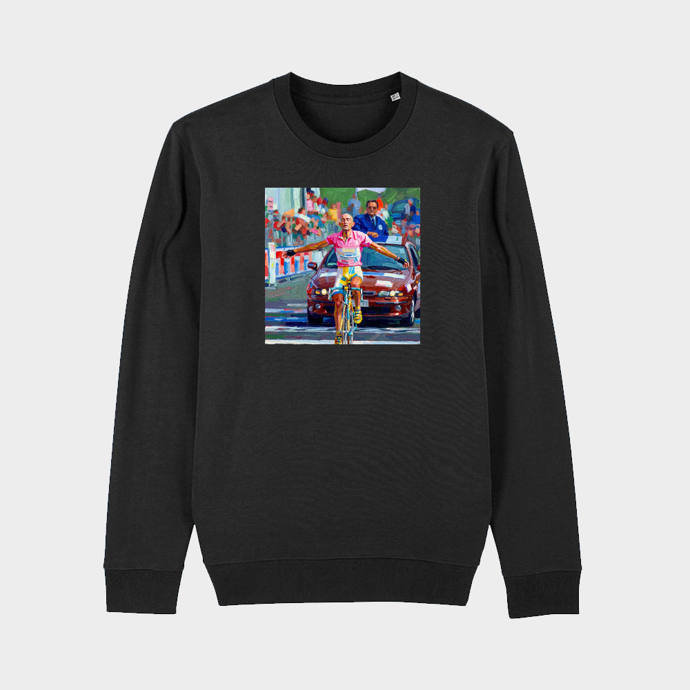 Pirata su tela | Felpa girocollo stampata