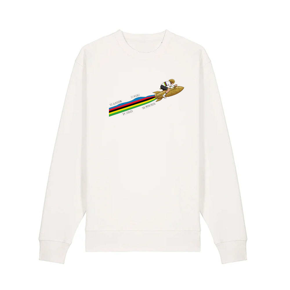 Rocket man | Printed crewneck sweatshirt