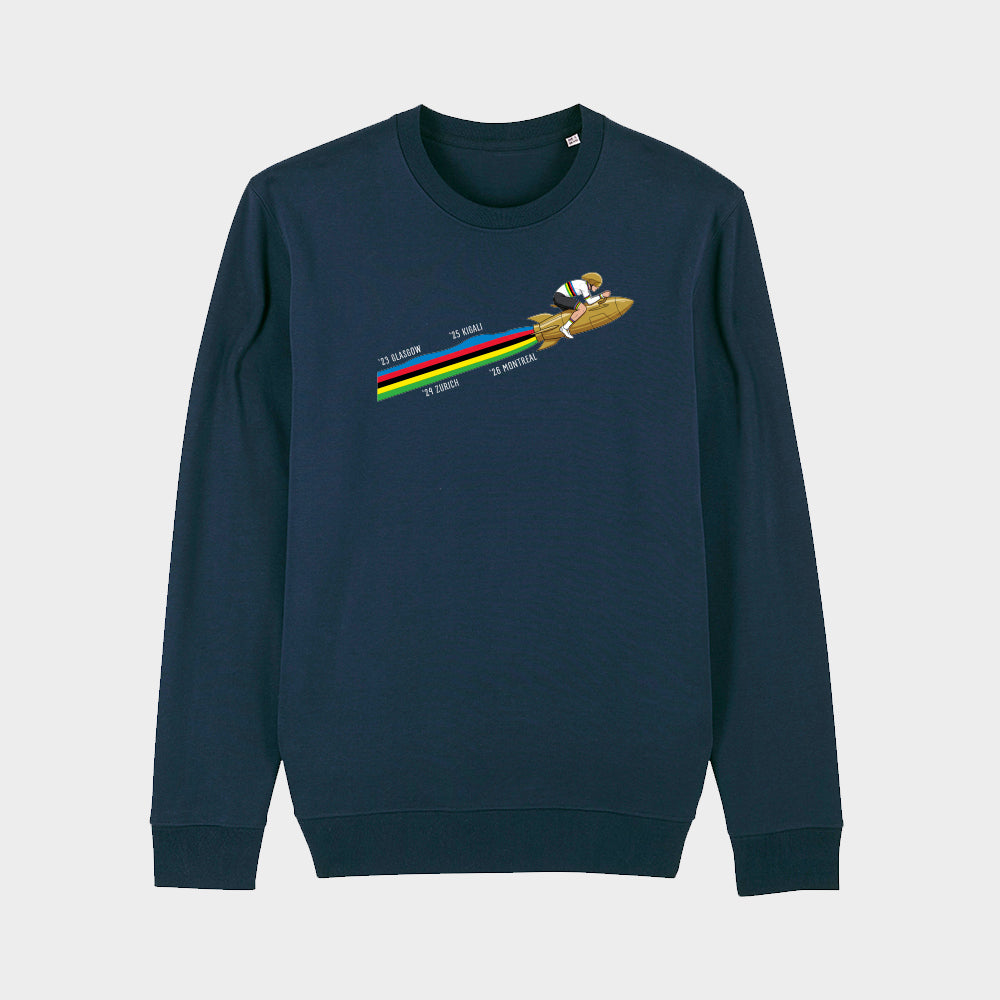 Rocket man | Printed crewneck sweatshirt