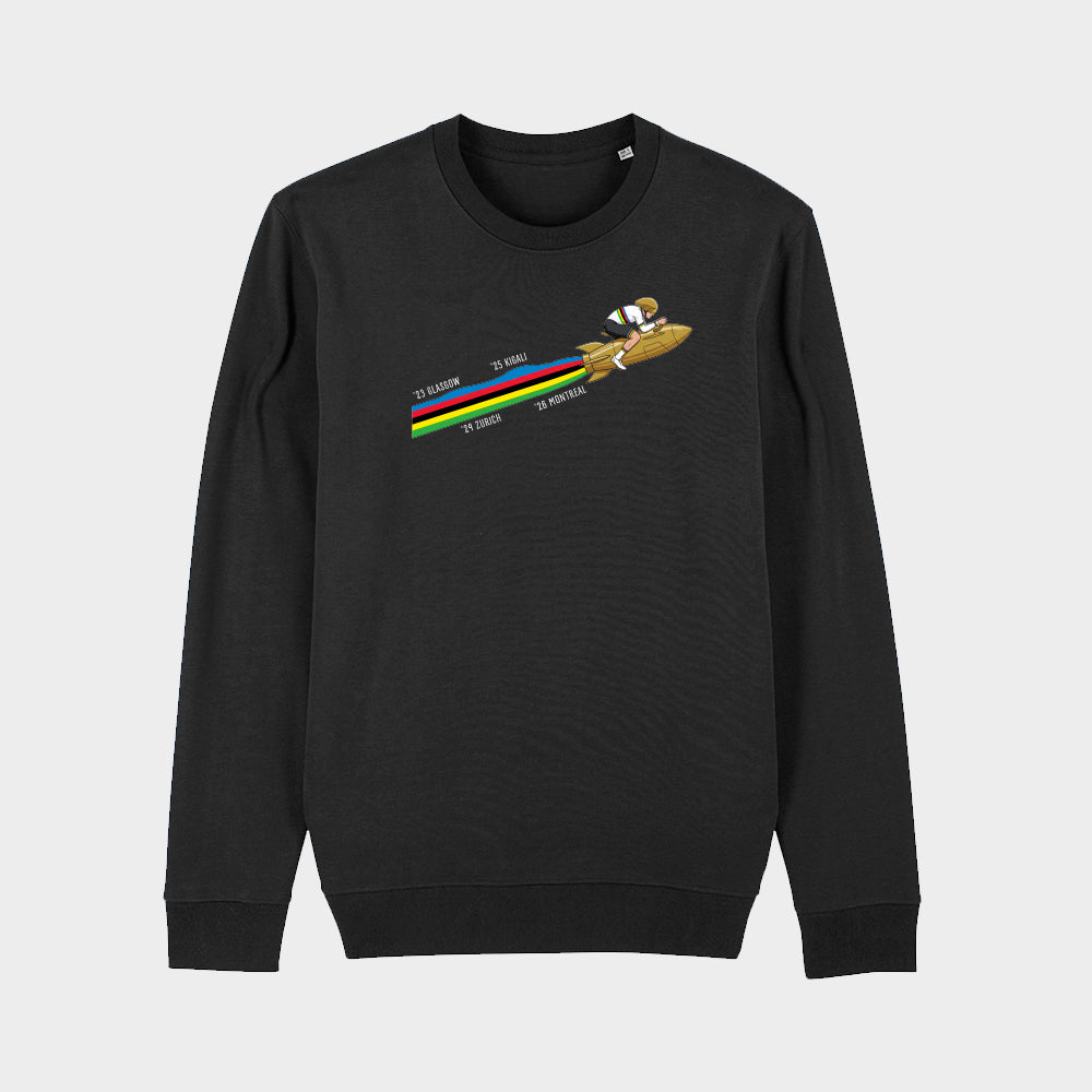 Rocket man | Printed crewneck sweatshirt