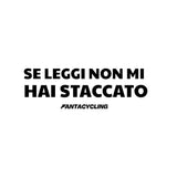 Se leggi non mi hai staccato | Felpa con cappuccio stampata