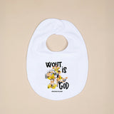 Wout is God | Baby bavaglino