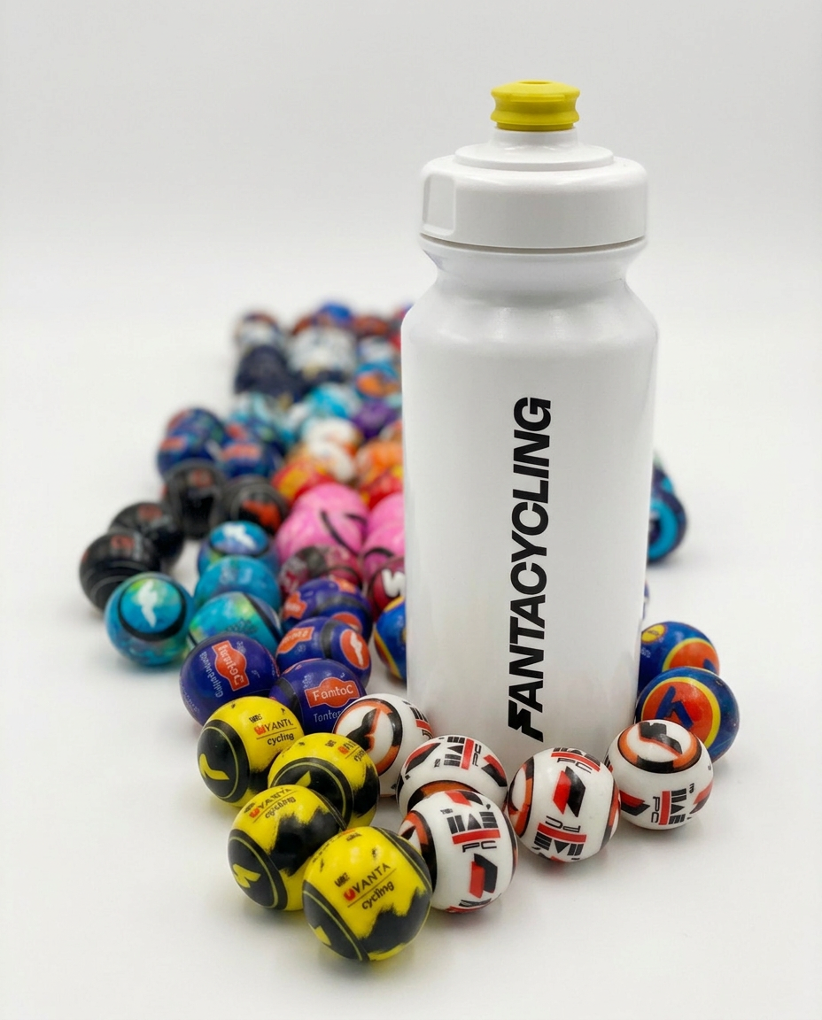 Bundle Borraccia+Pack da 12 biglie squadre WT 2026 | Biglie da collezione