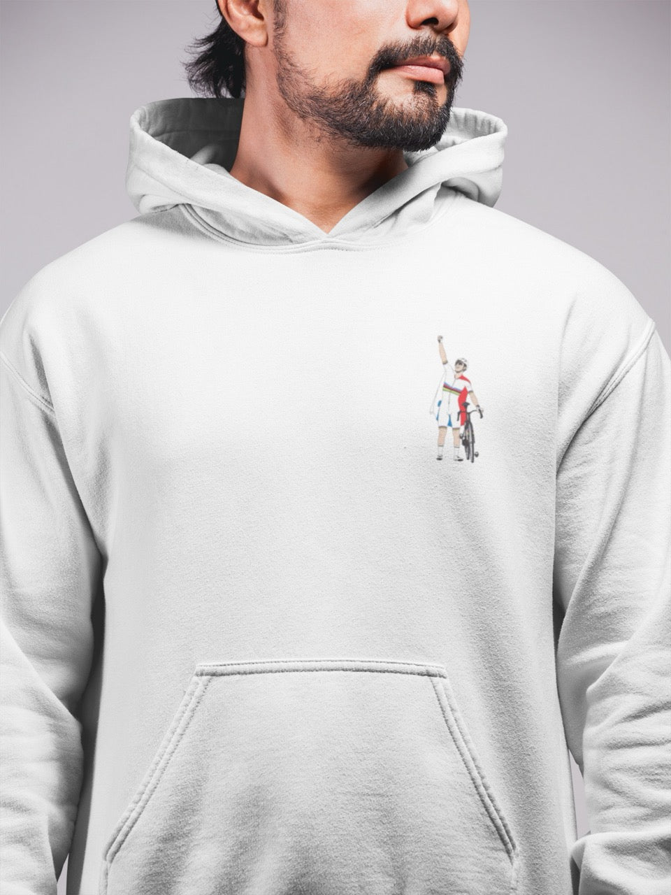 Super Pogee | Felpa con cappuccio stampata