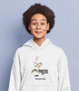 POG100 | Felpa con cappuccio stampata