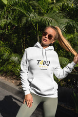 T4DEJ | Felpa con cappuccio stampata