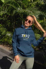 T4DEJ | Felpa con cappuccio stampata