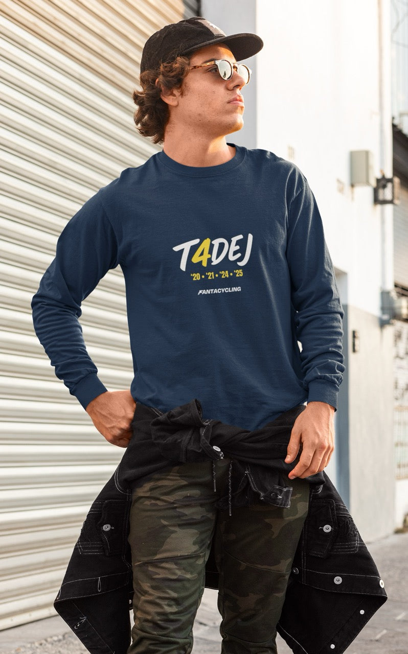 T4DEJ | Felpa girocollo stampata