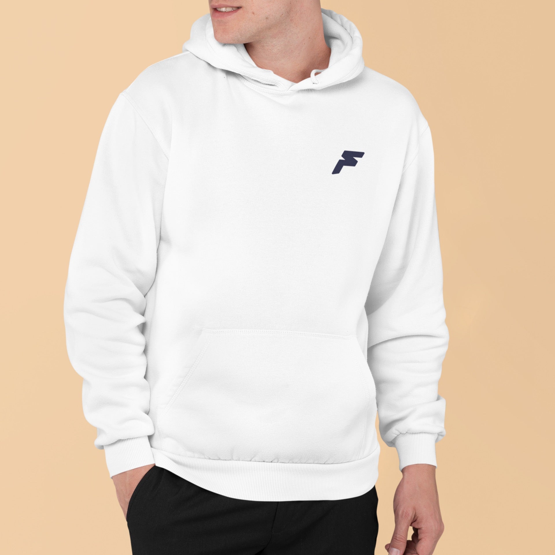 Amatori a ruota non ne vogliamo | Felpa con cappuccio stampata