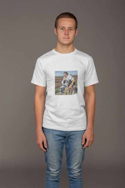 Con la sigaretta in bocca | T-shirt stampata