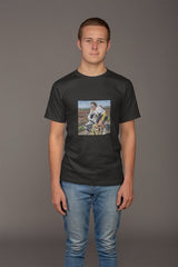 Con la sigaretta in bocca | T-shirt stampata
