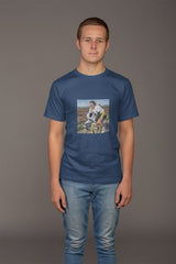 Con la sigaretta in bocca | T-shirt stampata