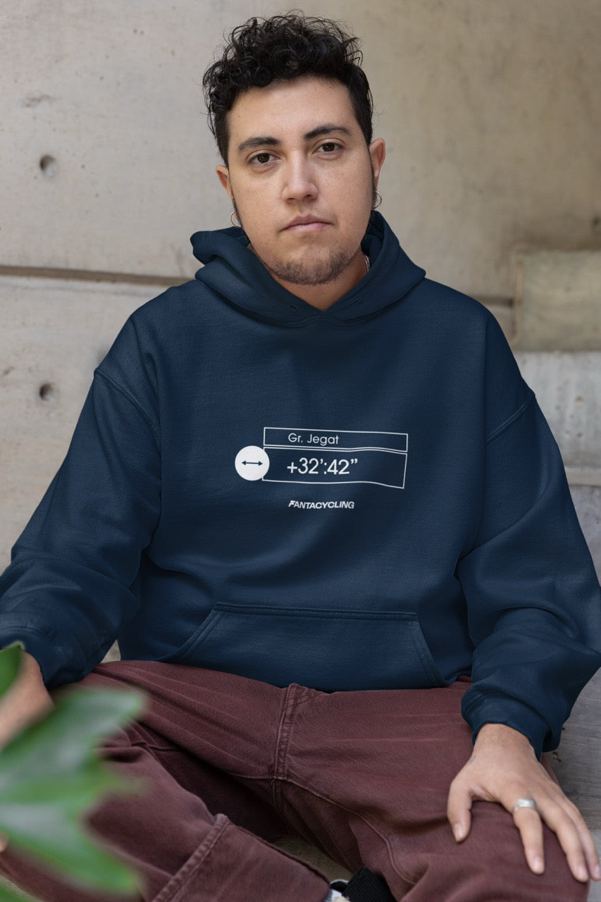 GROUP JEGAT | Felpa con cappuccio stampata