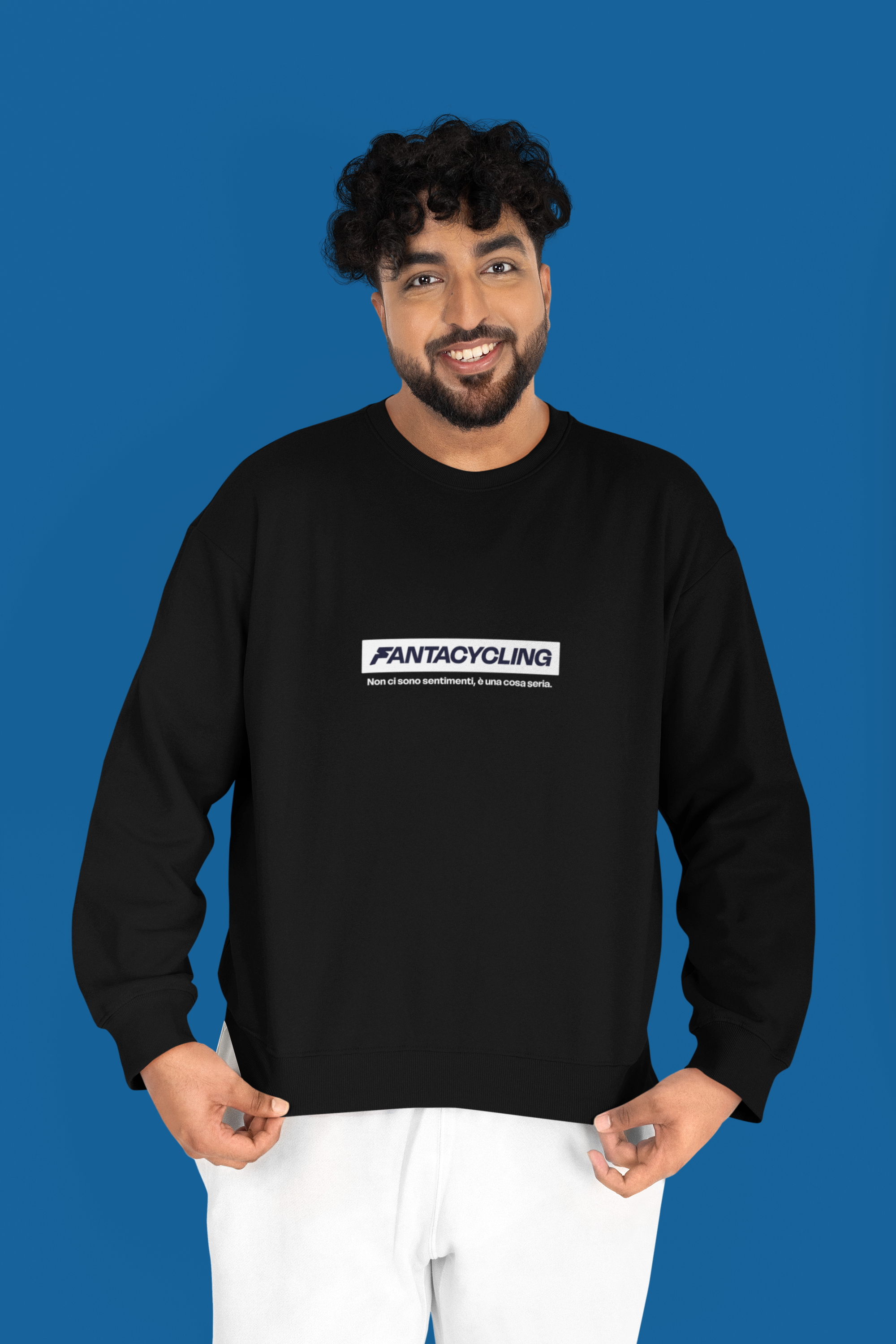 FANTACYCLING | Felpa girocollo stampata