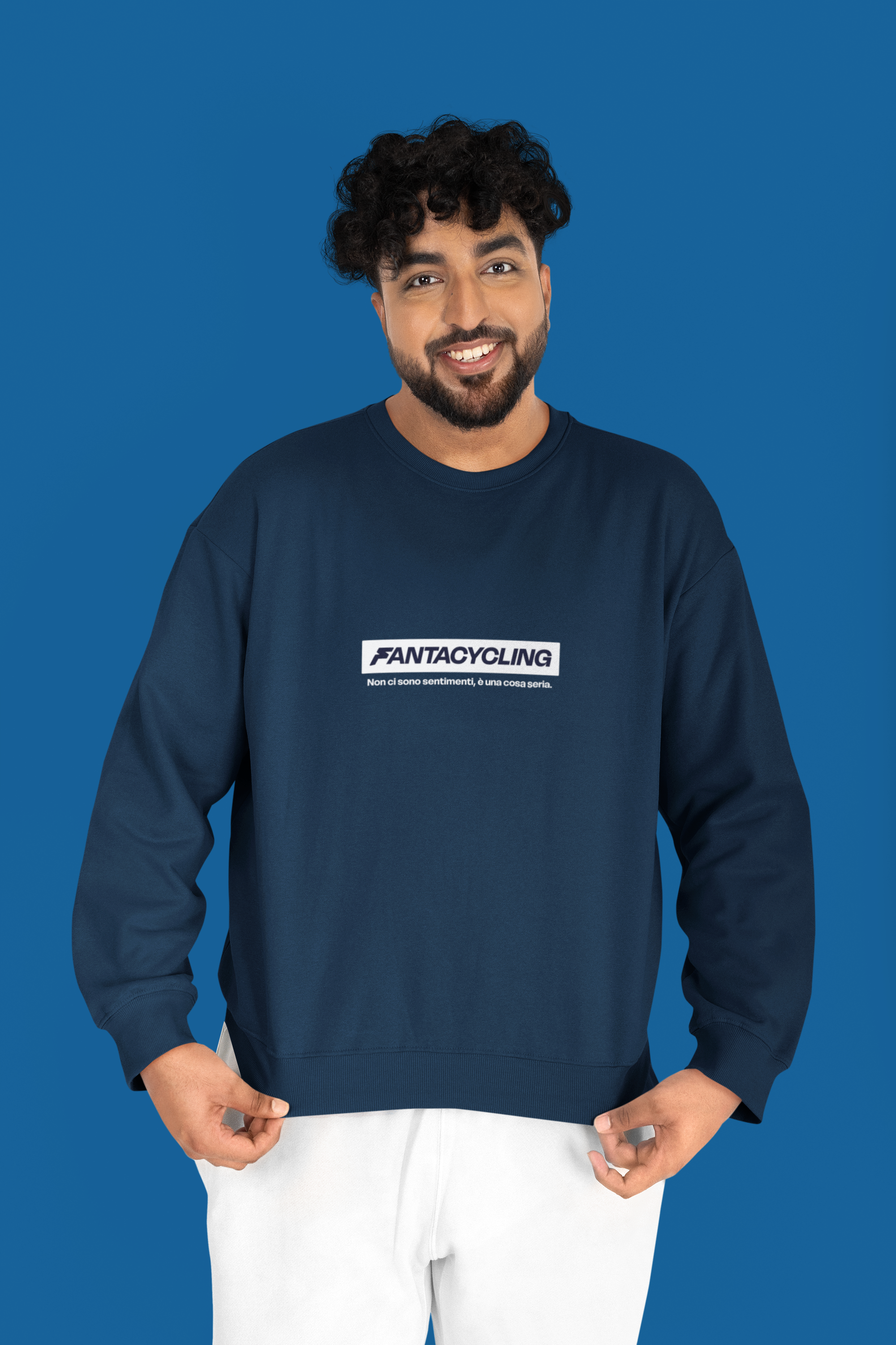 FANTACYCLING | Felpa girocollo stampata