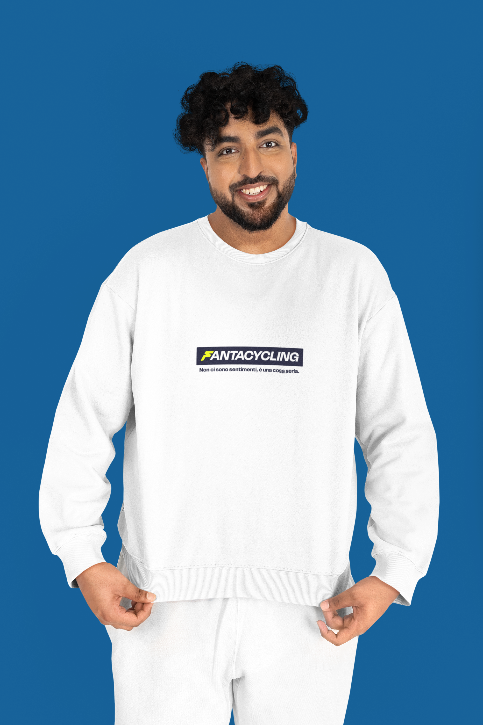 FANTACYCLING | Felpa girocollo stampata