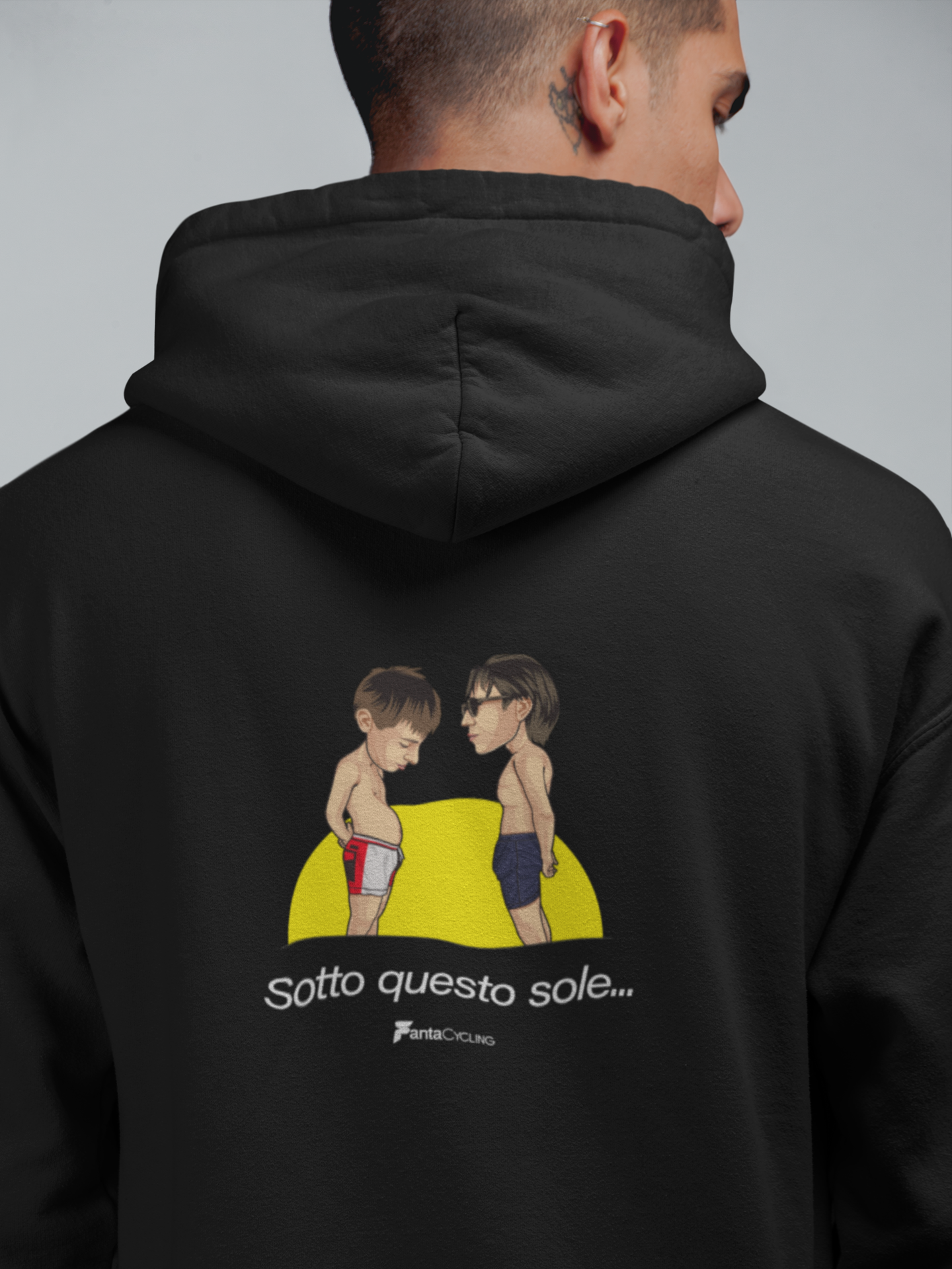 SOTTO QUESTO SOLE | Printed hoodie