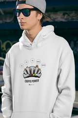 CIUFFO POWER | Felpa con cappuccio stampata